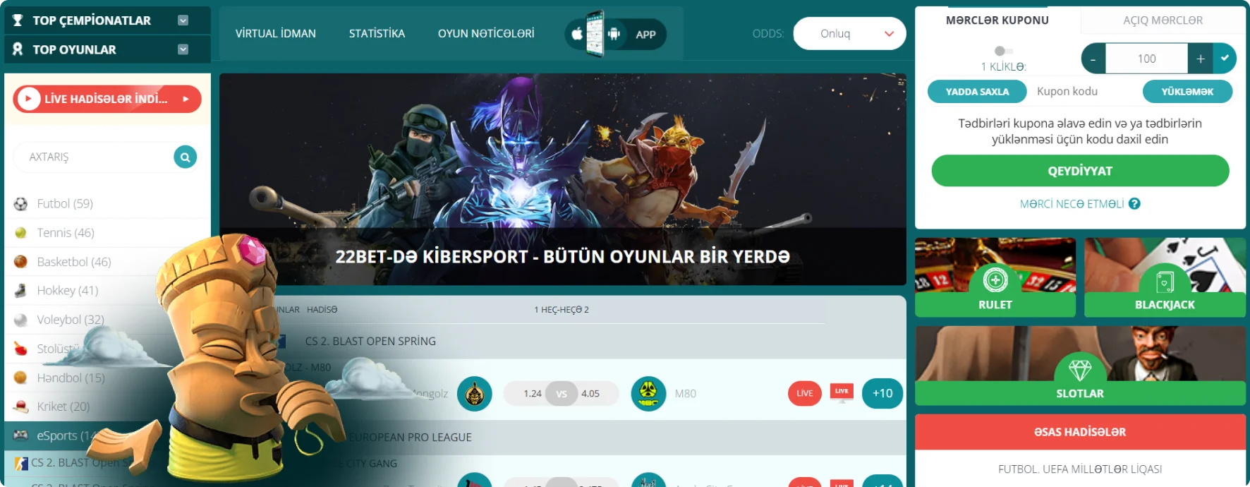 22Bet vebsayt 22Bet vebsayt
